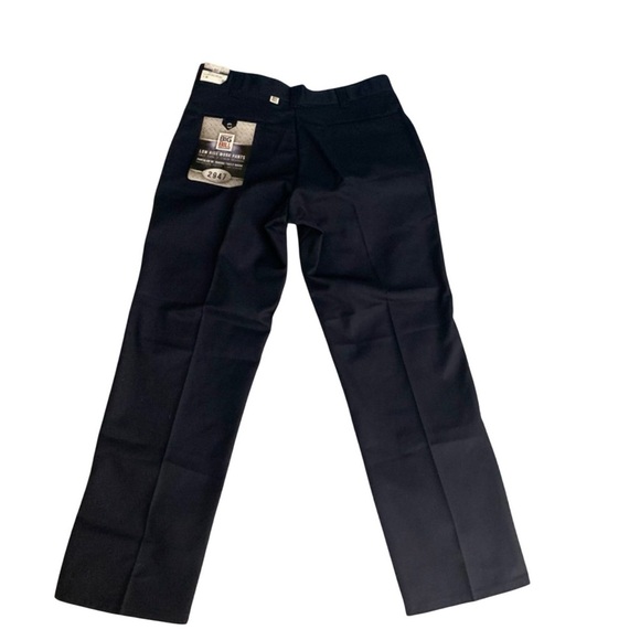 BIG BILL NWT Work Pant Men's 34x30 Trim Fit Navy Low Rise Stain Release Tech - Picture 3 of 6